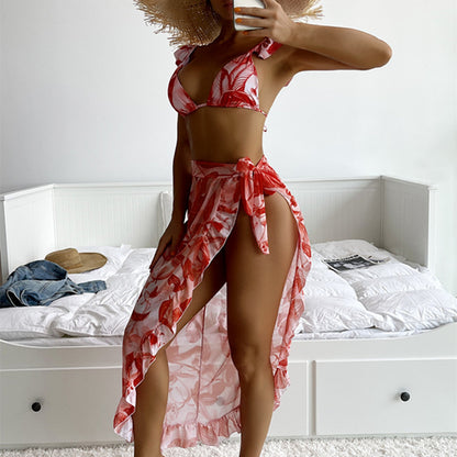 Lightweight Three-Piece Set Resort Swim