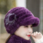 Winter Real Rabbit Fur Cap - Warm & Stylish