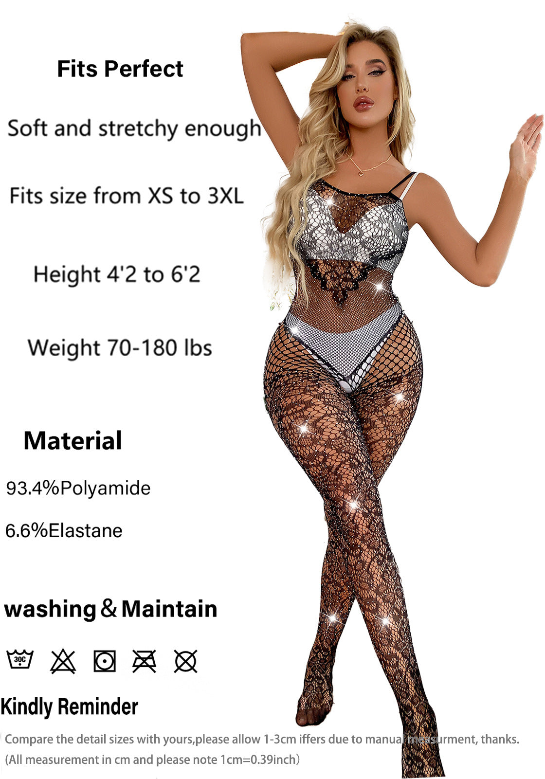 Sexy Leopard Print Open Crotch Hot Drill Bright Drill Fishing Net Tight Dress Sexy Underwear