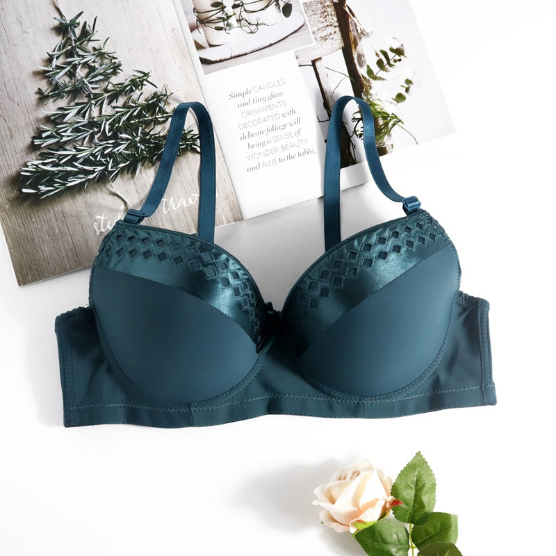 Plus Size Sexy Silky Comfortable Bra