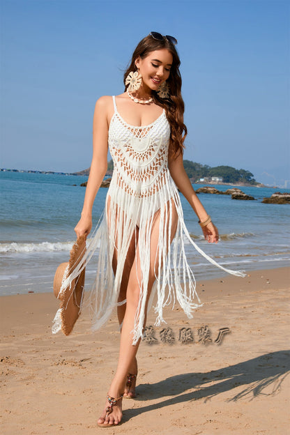 Sultry Knit Beach Cover-up Dress