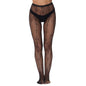 Free Shipping for Cross Openwork Jacquard Pantyhose