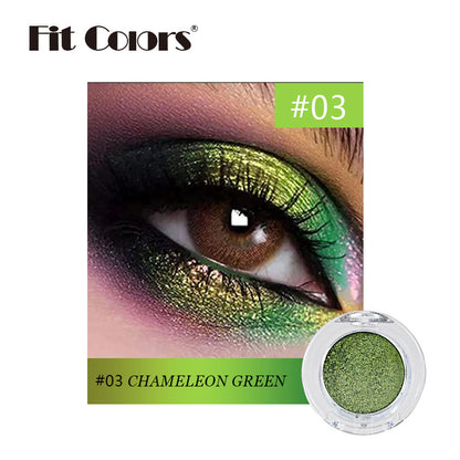 New Fashion Optical Chameleon Metallic Eye Shadow Powder with Iridescent Sparkle-Homeunderwear