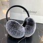 Cute Real Rabbit Fur Ear Muffs - Warm & Stylish