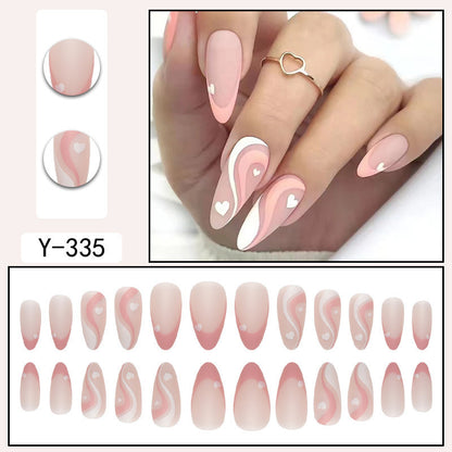 Y7 Removable Fall Nails: Pre-Made Nail Tips from Yiwu