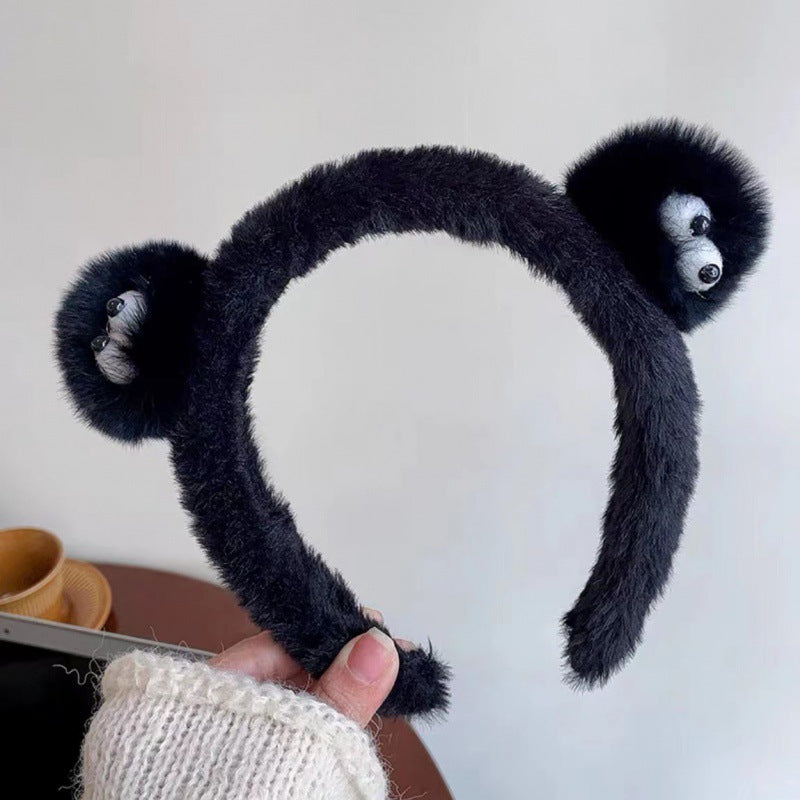 Cartoon Plush Briquettes Headband