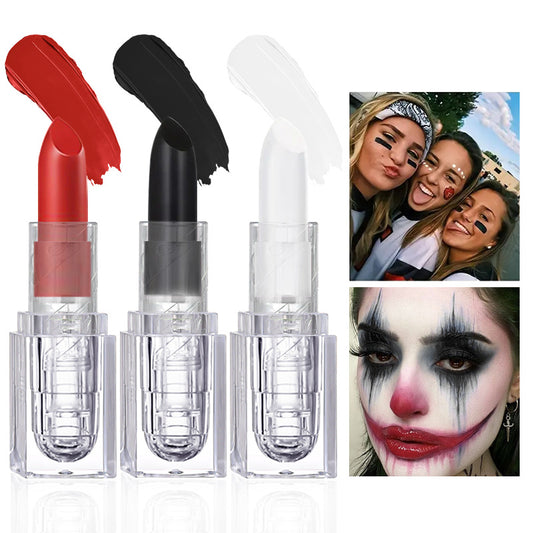 New Fashion Halloween Ice Cube Matte Lipstick - Waterproof Face Paint-Homeunderwear