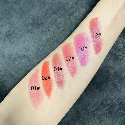 Long-Lasting Velvet Fine Shimmer Lipsticks