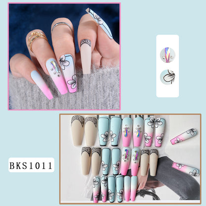 New FashionLong INS Style European Nail Tips