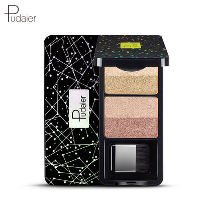 Pudaier Shimmer Duochrome Eye Shadow - Waterproof, Long-Lasting