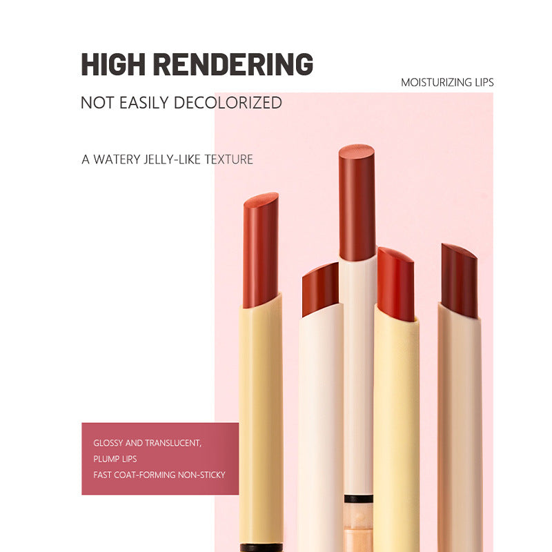 Pinkyfocus Hydrating Mirror Lipstick - Long-Lasting, Non-Transfer