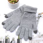 Full Finger Touch Screen Knit Gloves