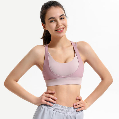 Push-Up Breathable Fitness Sports Bra