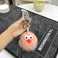 Cute Sesame Street Hair Ball Fur Cartoon Doll Fox Hair Accessory