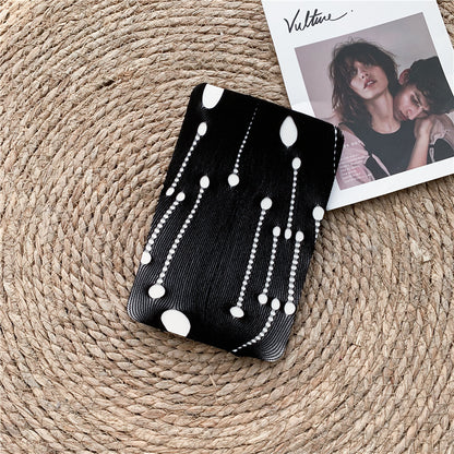 Sexy Hollow Meteor Ripped Mesh Socks Jacquard Pantyhose