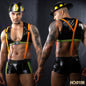 Free Shipping For Fireman Character Nightclub Men's Lingerie