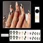 New FashionHalloween Bat and Ghost Face Nail Tips