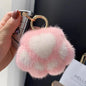 Cute Cat Paw Fluffy Charm - Keychain & Bag Accessory