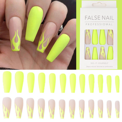 Removable Nail Extensions, Elegant Ballet Style