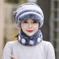 Warm Real Rabbit Fur Cap - Stylish Winter Hat