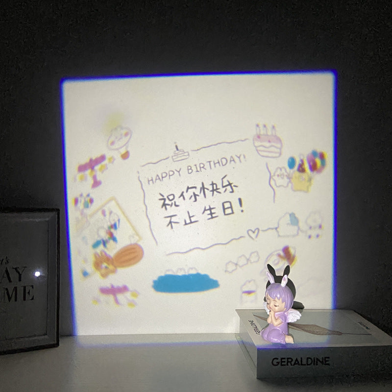 Ins - style 3D Birthday Greeting Card