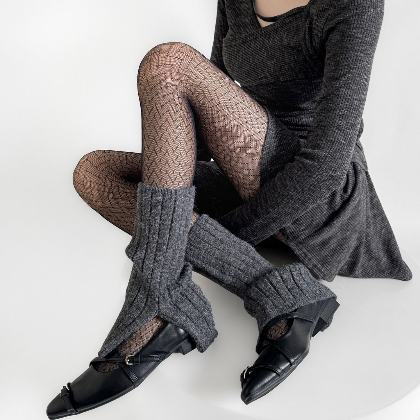 Sexy Twill Wavy High Elastic and Thin Anti-stripping Leggings Pantyhose