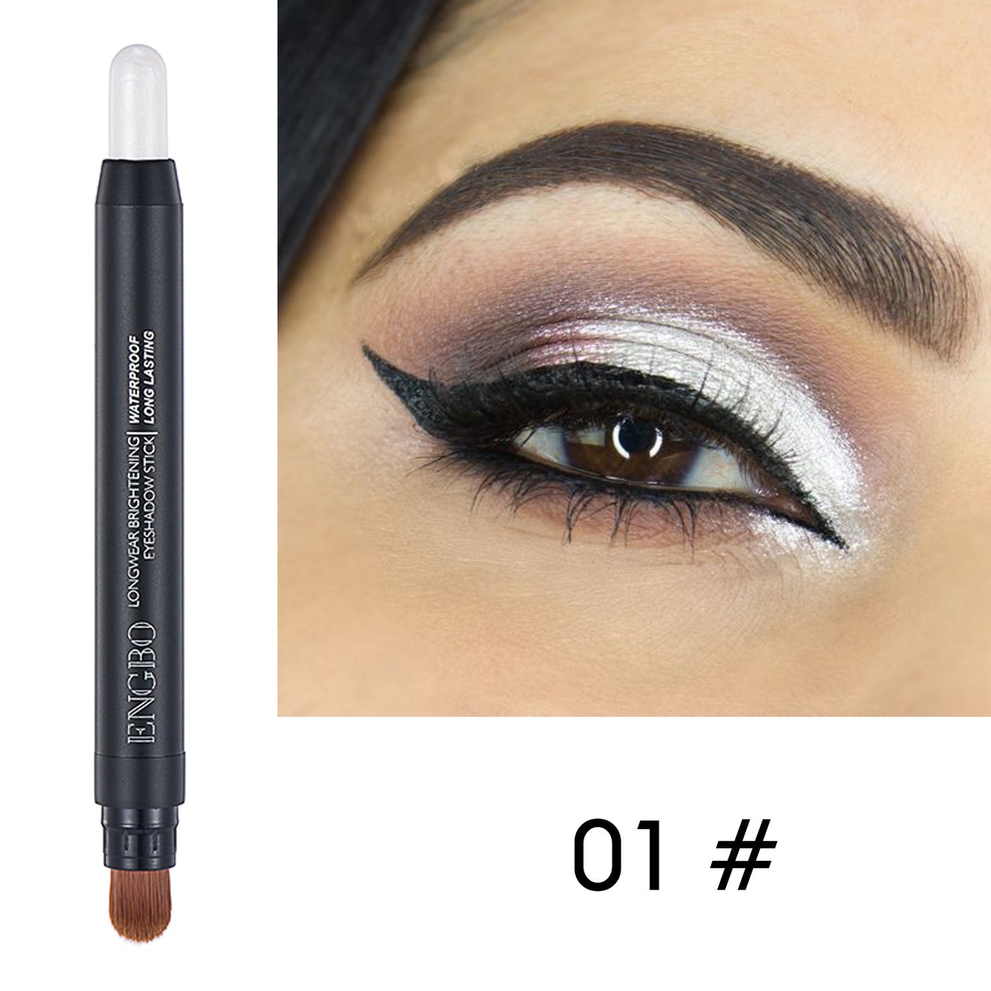 New Dual-Ended Long-Lasting Eyeshadow Pen with Brush-Homeunderwear