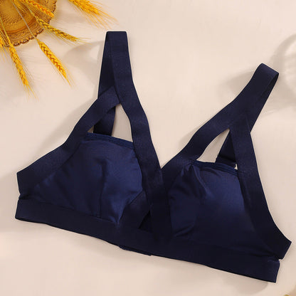 Plus Size Sports Push Up Bra