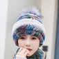 Winter Real Rabbit Fur Ear Flap Hat - Stylish & Warm