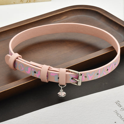 Clavicle Three-Layer Leather Rope Choker