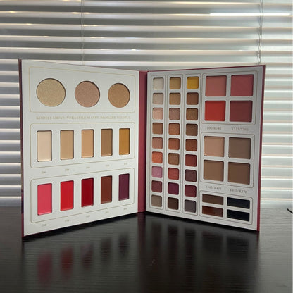 52-Color Multi-Function Eye Shadow Palette - Matte & Shimmer