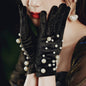 Hepburn Vintage Velvet Gloves