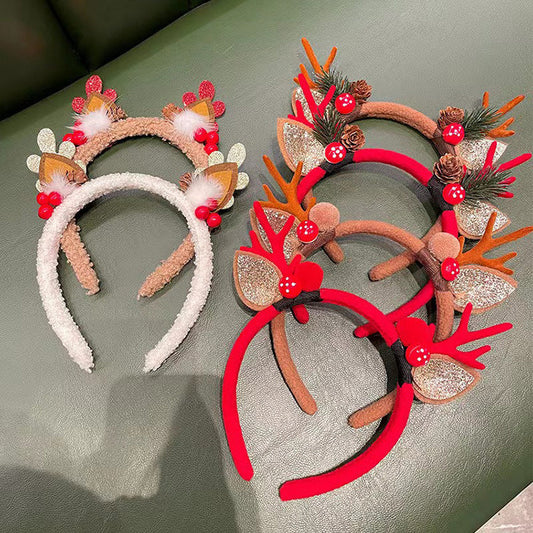 Christmas Antlers Headband