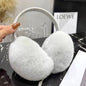 Cute Winter Real Rabbit Fur Ear Muffs - Warm & Stylish