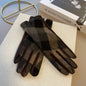 Contrast Color Windproof Winter Gloves