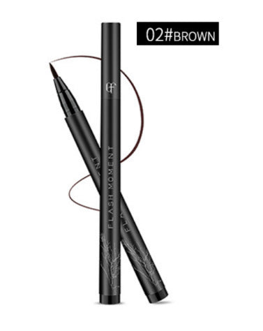 Cotton-Tipped Intense Black Eyeliner Pen, Waterproof and Smudge-Proof-homeunderwear