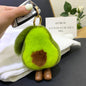 Cute Otter Rabbit Fur Avocado Fur Ugly Cute Doll Keychain Accessory