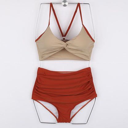 Minimalist Two-Piece Bikini Swimsuit