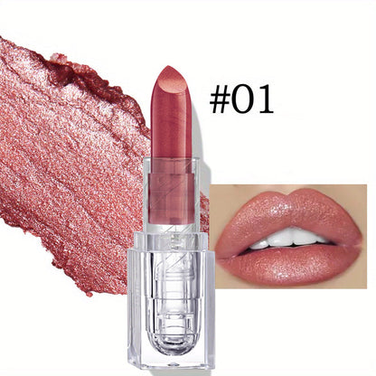 Long-Lasting Velvet Fine Shimmer Lipsticks