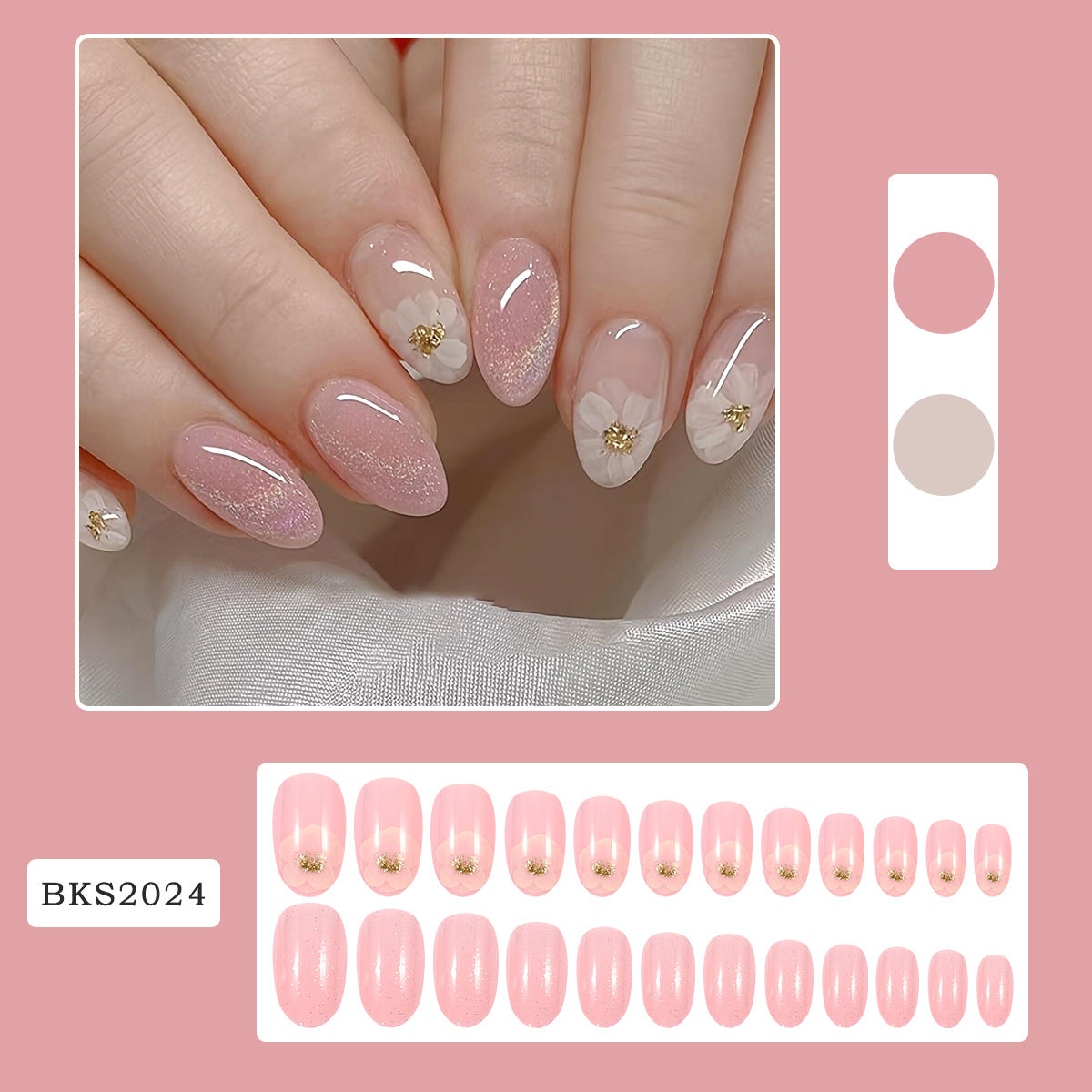 New FashionLong INS Style Faux Nail Tips