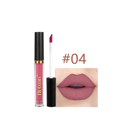 New Fashion Matte Non-Transfer Lip Gloss Set for Long-Lasting Wear-Homeunderwear