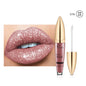 Pudaier Matte and Shimmer Lip Gloss - Long-Lasting, Waterproof