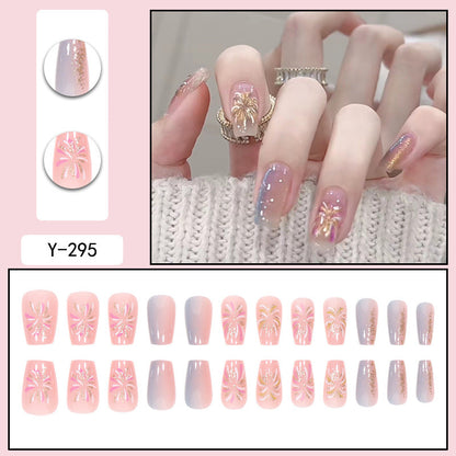 Y7 Removable Fall Nails: Pre-Made Nail Tips from Yiwu