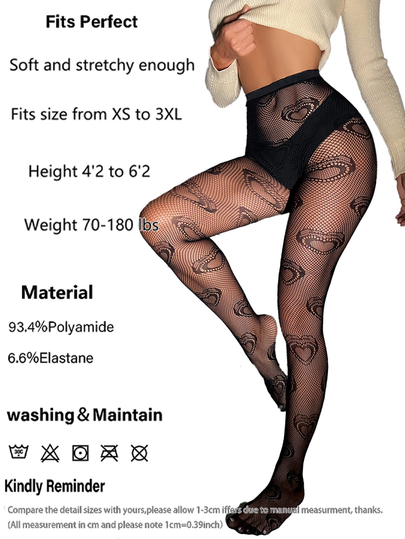 Sexy Love Fishing Net Beautiful Legs Stockings Gearless Bottom Black Silk Peach Buttocks Pantyhose