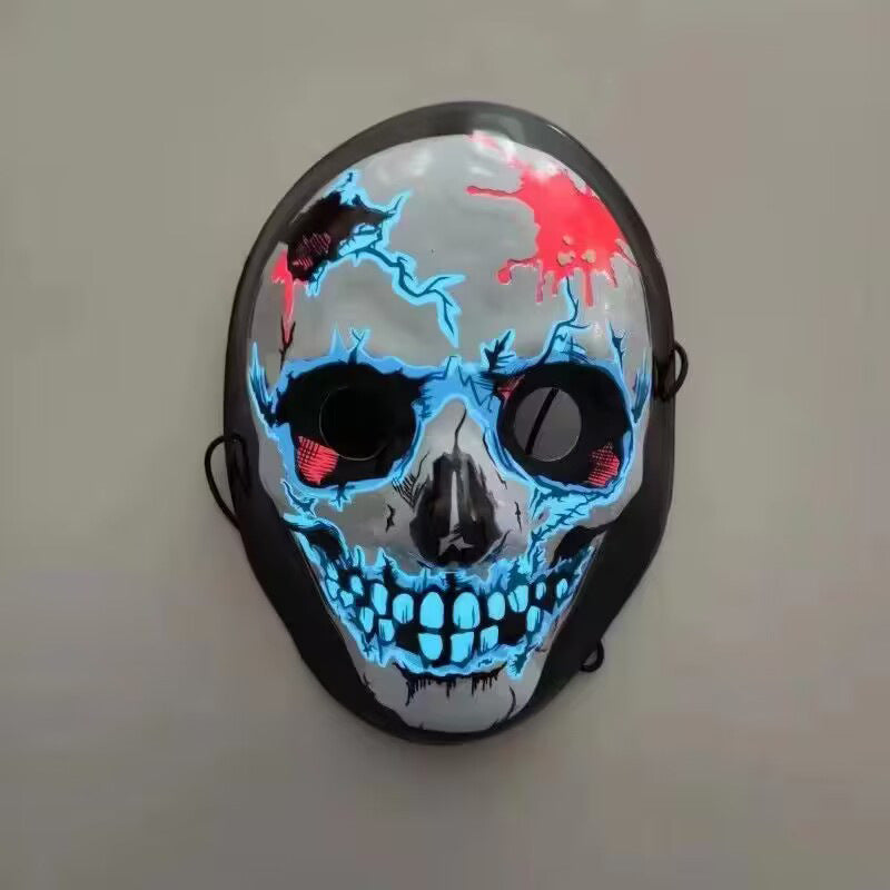 Glowing Skull Party Eye Mask