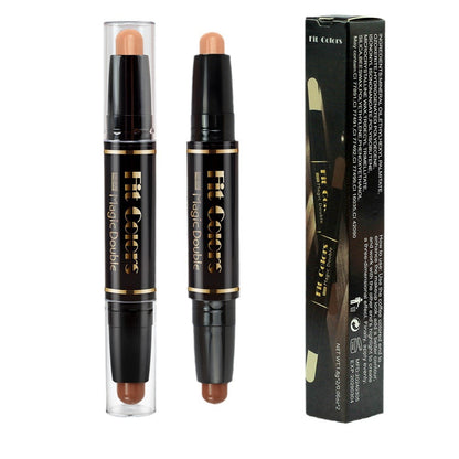 New Fashion Dual-Ended Highlighter and Concealer Stick for Multi-Use-Homeunderwear