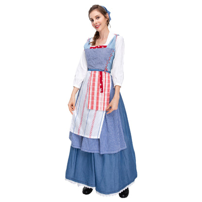 New Fashion Cosplay Beauty And The Beast Princess Belle