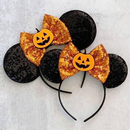 Funny Pumpkin Bat Holiday Party Headband