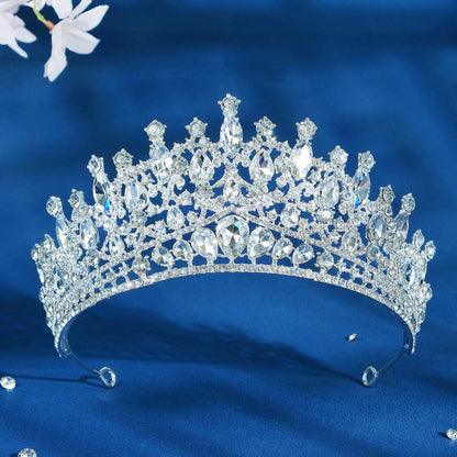 Luxurious Diamond Crown Headband