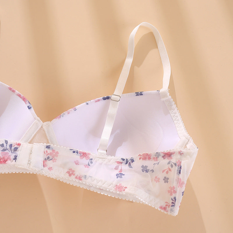 Sweetie Printed Push-Up Bra